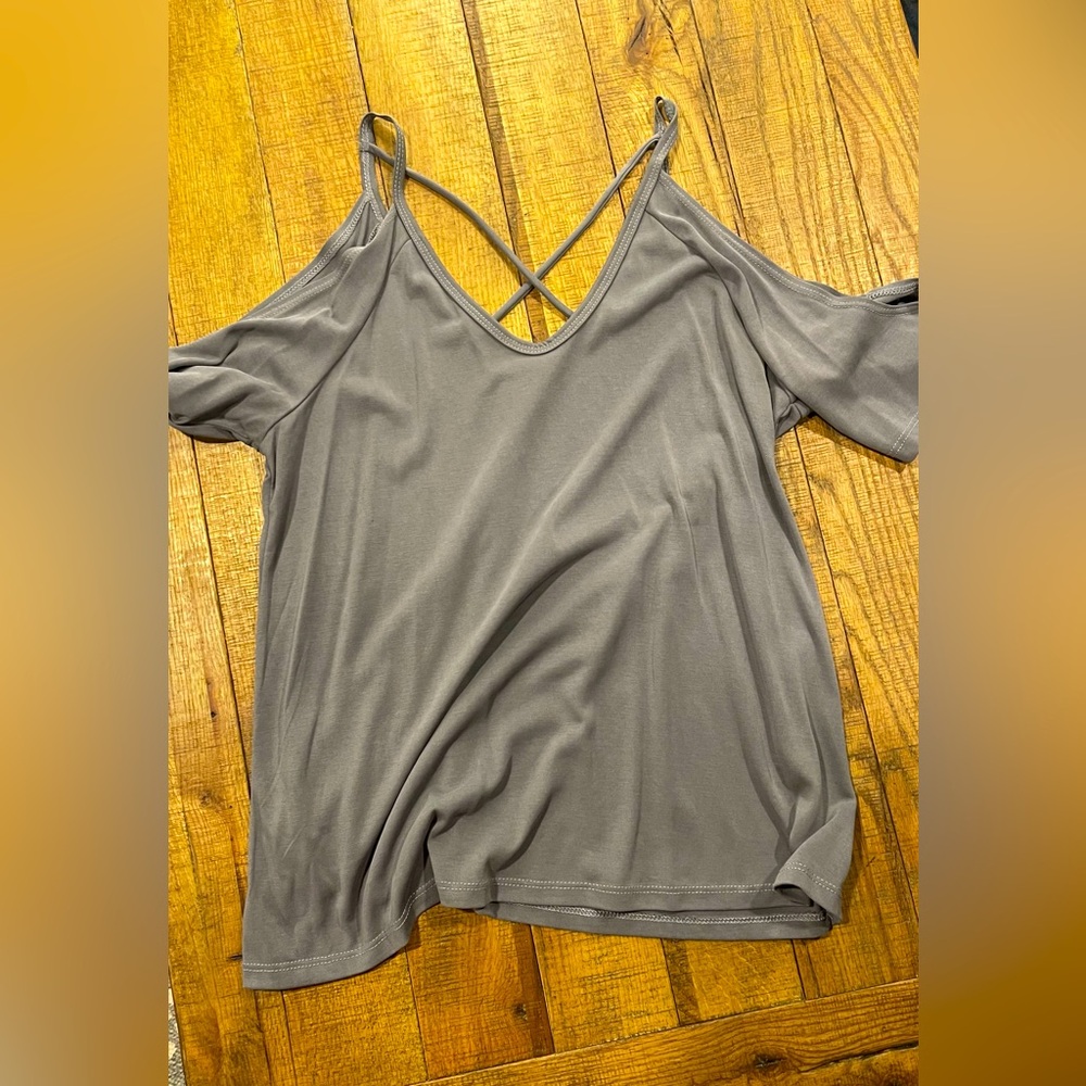 Open sleeve shirt